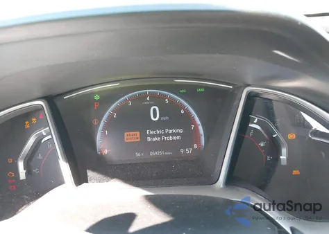 2020 Honda Civic Sport из США, поврежденный, VIN 19XFC2F82LE014097